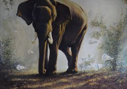 Painting, Big meeting, Kateryniuk Oleg