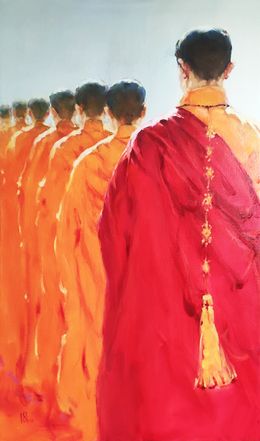 Painting, Monks, Kateryniuk Oleg