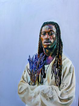 Peinture, Celui qui rêvait encore, Alegria Blue
