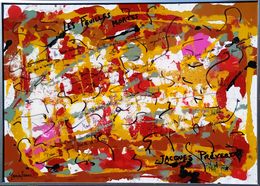 Painting, Les feuilles mortes, Damien Berrard