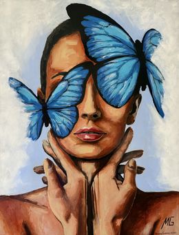 Gemälde, Lady Mariposa, Mariana Gumeniuc
