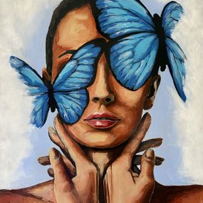 Gemälde, Lady Mariposa, Mariana Gumeniuc