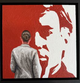 Painting, Andy Warhol Self Portrait, Gerard Boersma