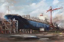 Gemälde, Le Mol à Dunkerque, Christoff Debusschere