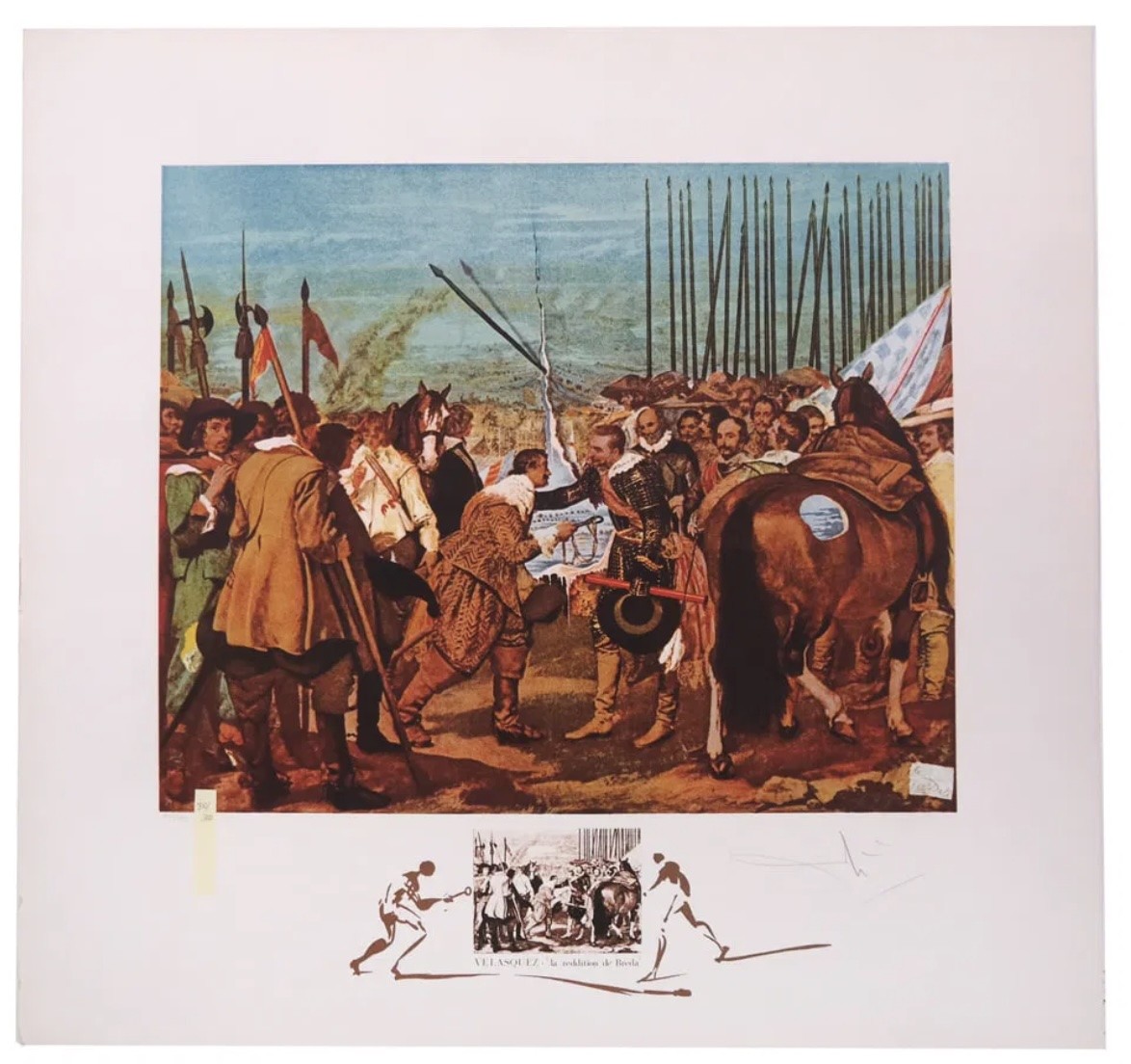Salvador Dali, La Reddition de Breda Salvador Dali, La Reddition de Breda