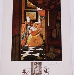 Édition, La Lettre from Vermeer, Salvador Dali