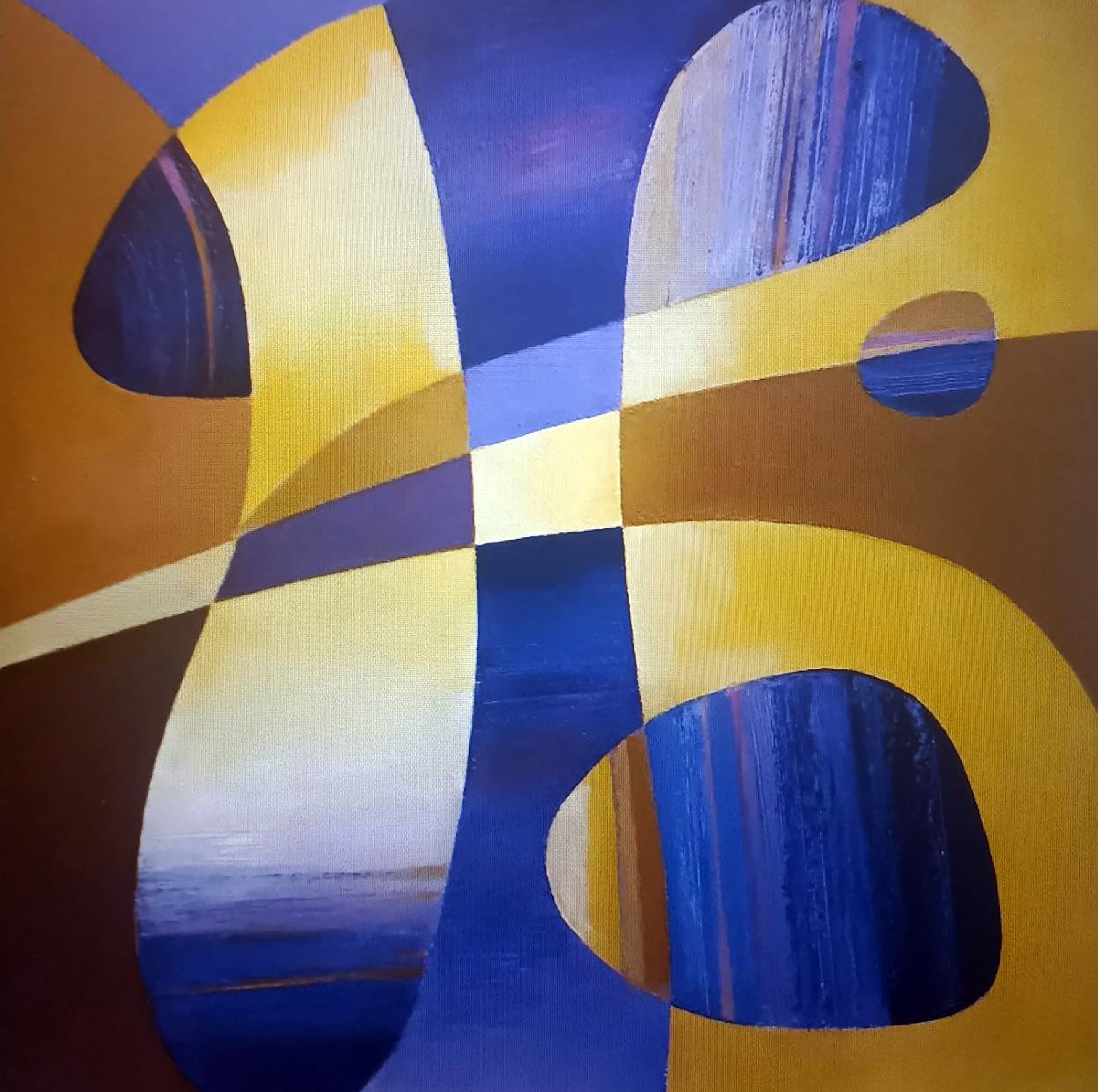 Strashevich Alexander, Blue shapes Strashevich Alexander, Blue shapes