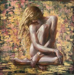 Peinture, Golden Reflection, Anna Reznikova