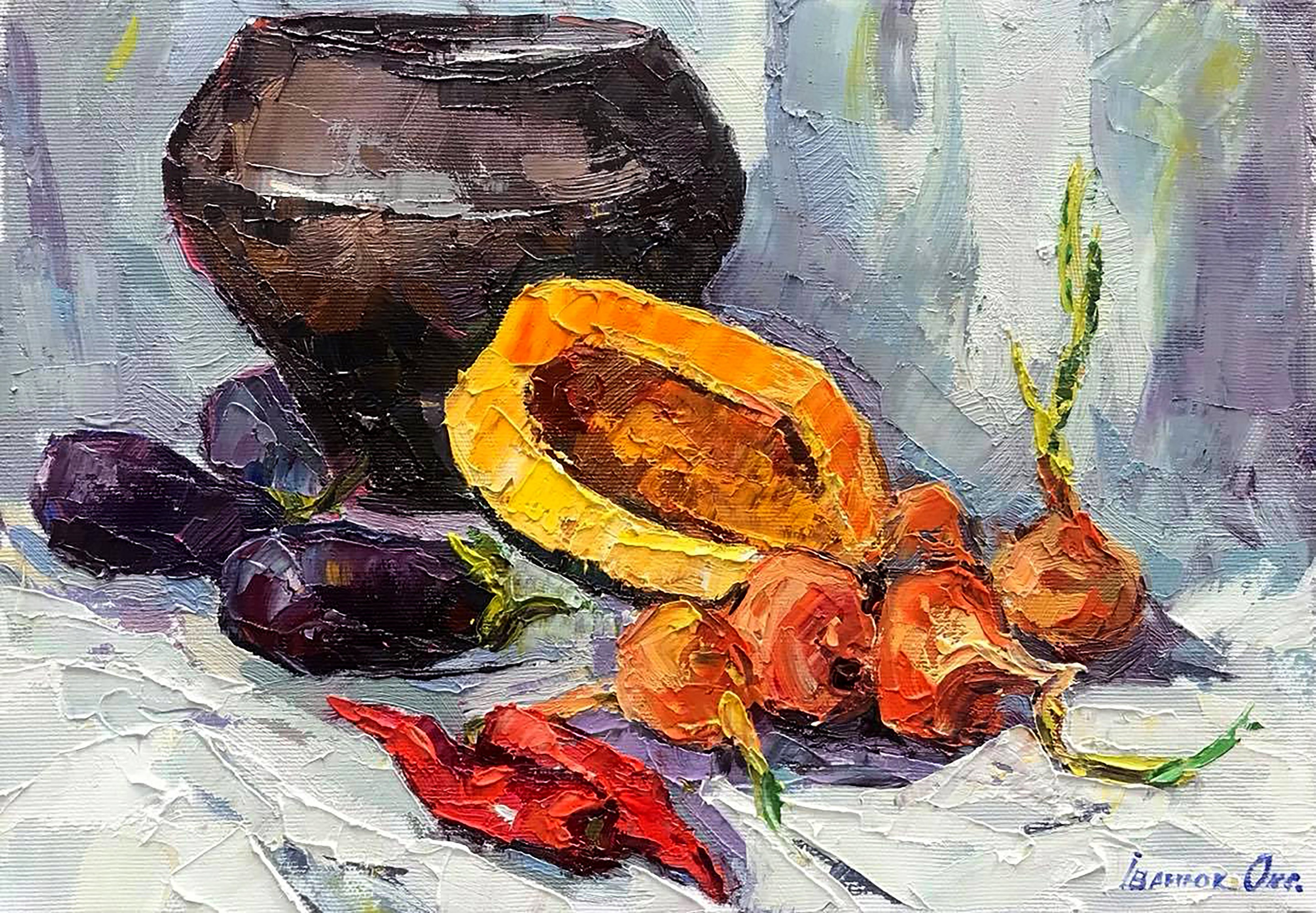 Oksana Ivanyuk, Still life with vegetables Oksana Ivanyuk, Still life with vegetables