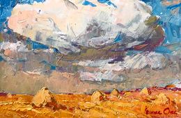 Painting, Steppe, Oksana Ivanyuk