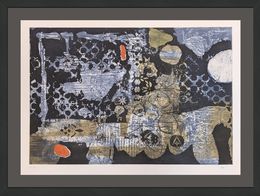 Drucke, Bleu-Rouge (hand signed etching and aquatint), Antoni Clavé
