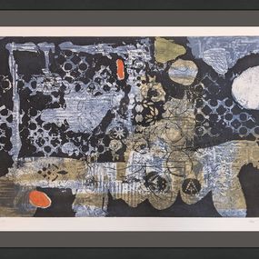 Drucke, Bleu-Rouge (hand signed etching and aquatint), Antoni Clavé