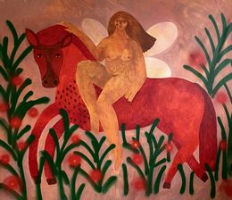 Gemälde, I'm always going somewhere, Dasha Pogodina