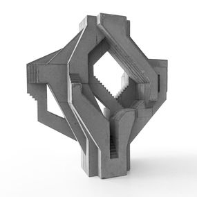 Sculpture, Nucleus, David Umemoto