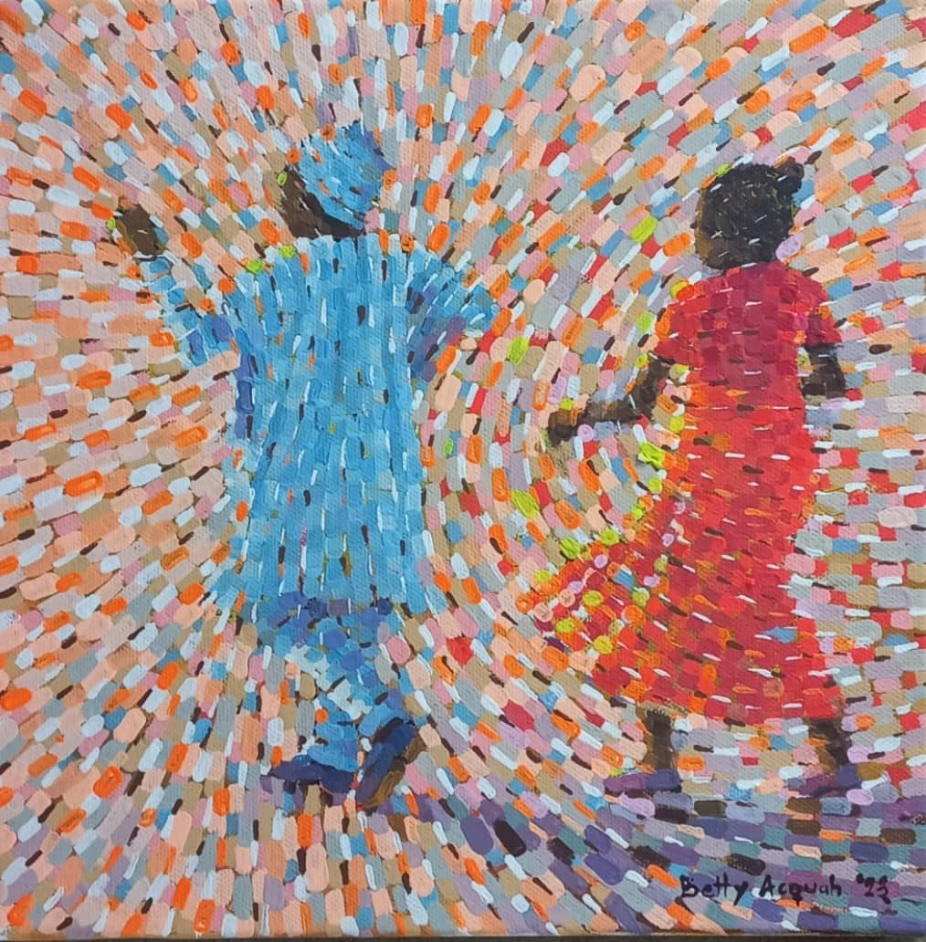 Betty Acquah, Happy days II Betty Acquah, Happy days II