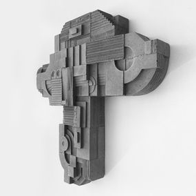 Sculpture, Primitive Icon no.5, David Umemoto