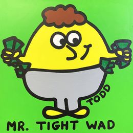 Peinture, Mr. Tight Wad, Todd Goldman
