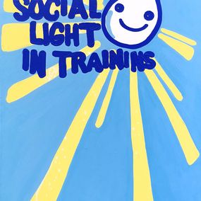 Gemälde, Social Light, Todd Goldman
