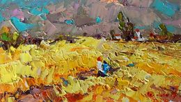 Painting, Fields of gold, Ivanyuk Oleksiy