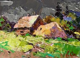 Gemälde, Warm day, Oksana Ivanyuk