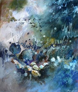 Painting, The birth of Osiris, Pol Ledent