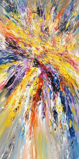 Painting, Thunder and lightning XXL 3, Peter Nottrott