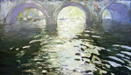Gemälde, Ancient Bridge (Amstel), Ed Potapenkov
