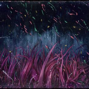 Peinture, Red night (1), Dean Huang