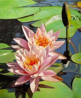 Painting, Lily, Valeri Tsvetkov