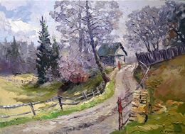 Painting, The vicinity of Vorokhta, Boris Serdyuk