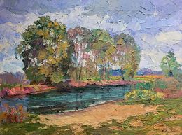 Painting, Bad weather, Boris Serdyuk