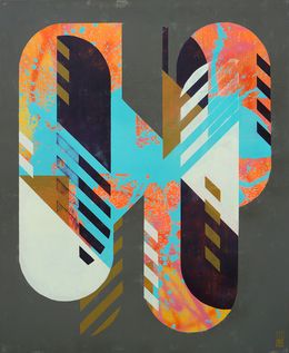 Painting, Icon #20, Ronald Hunter