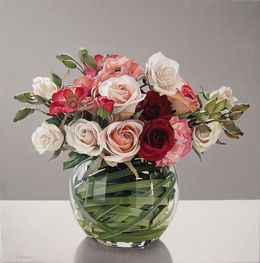 Peinture, Still life with roses, Valeri Tsvetkov