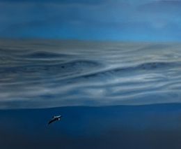 Gemälde, Left Behind VII - The Dolphin, Marko Klomp