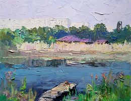 Gemälde, Sukhy Kahamlyk River, Boris Serdyuk