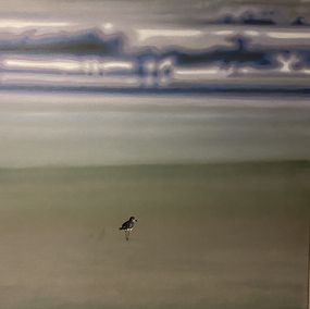 Painting, Left Behind III - The Sandpiper, Marko Klomp