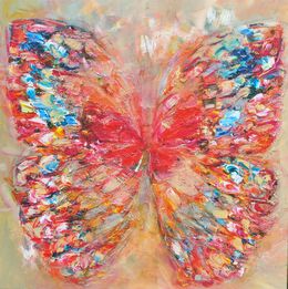 Peinture, Attenborough's Discovery Butterfly 2092, Victoria Horkan