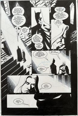Dessin, Planche Originale Batman Azrael : Agent of the Bat #59 page 2), Roger Robinson