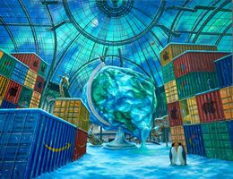 Gemälde, Momenta Grand Palais. Cop 36, Dominique Vervisch