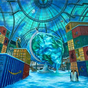 Gemälde, Momenta Grand Palais. Cop 36, Dominique Vervisch