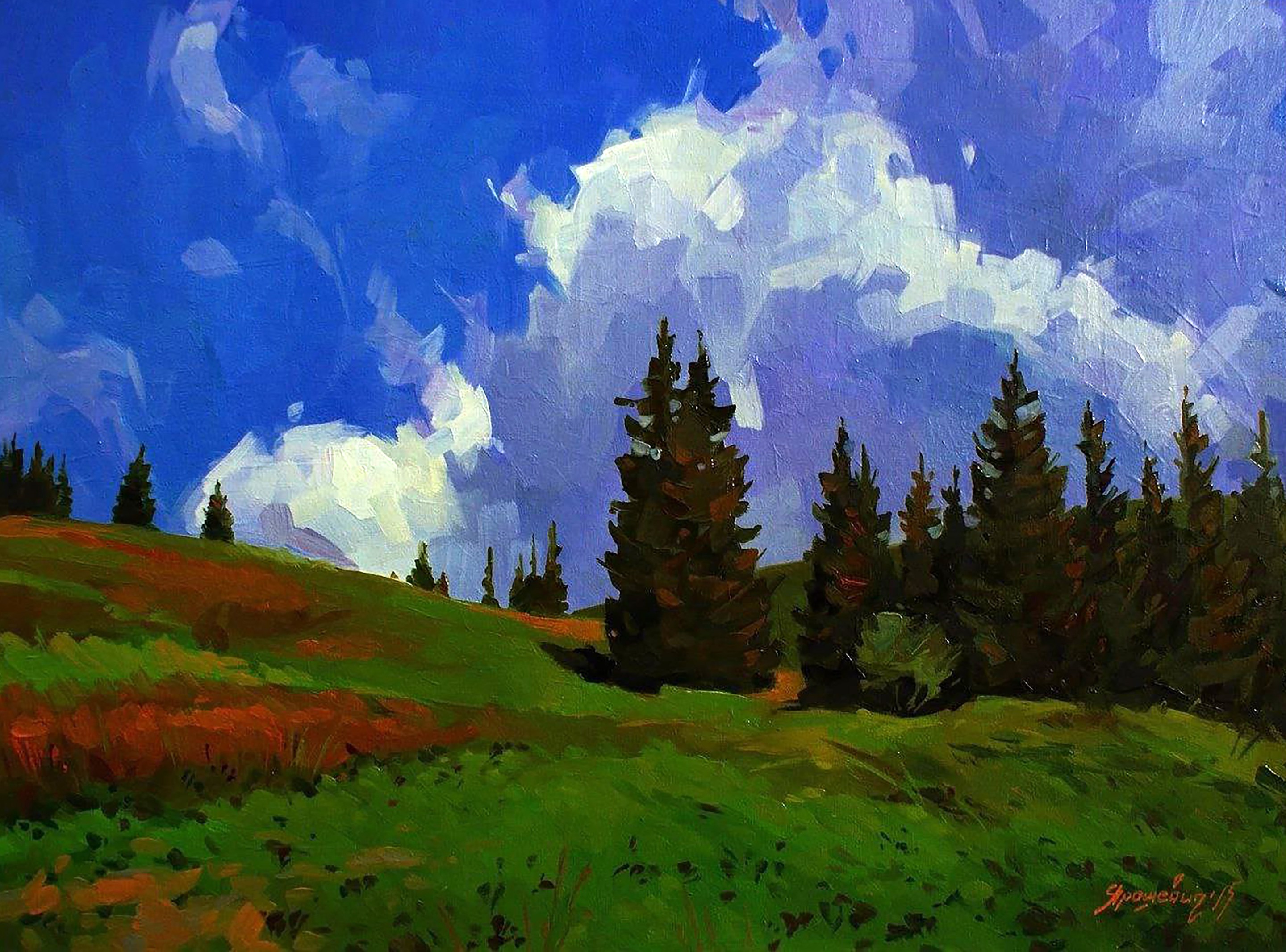 Yaroshevich Anastasia, In mountain forests Yaroshevich Anastasia, In mountain forests