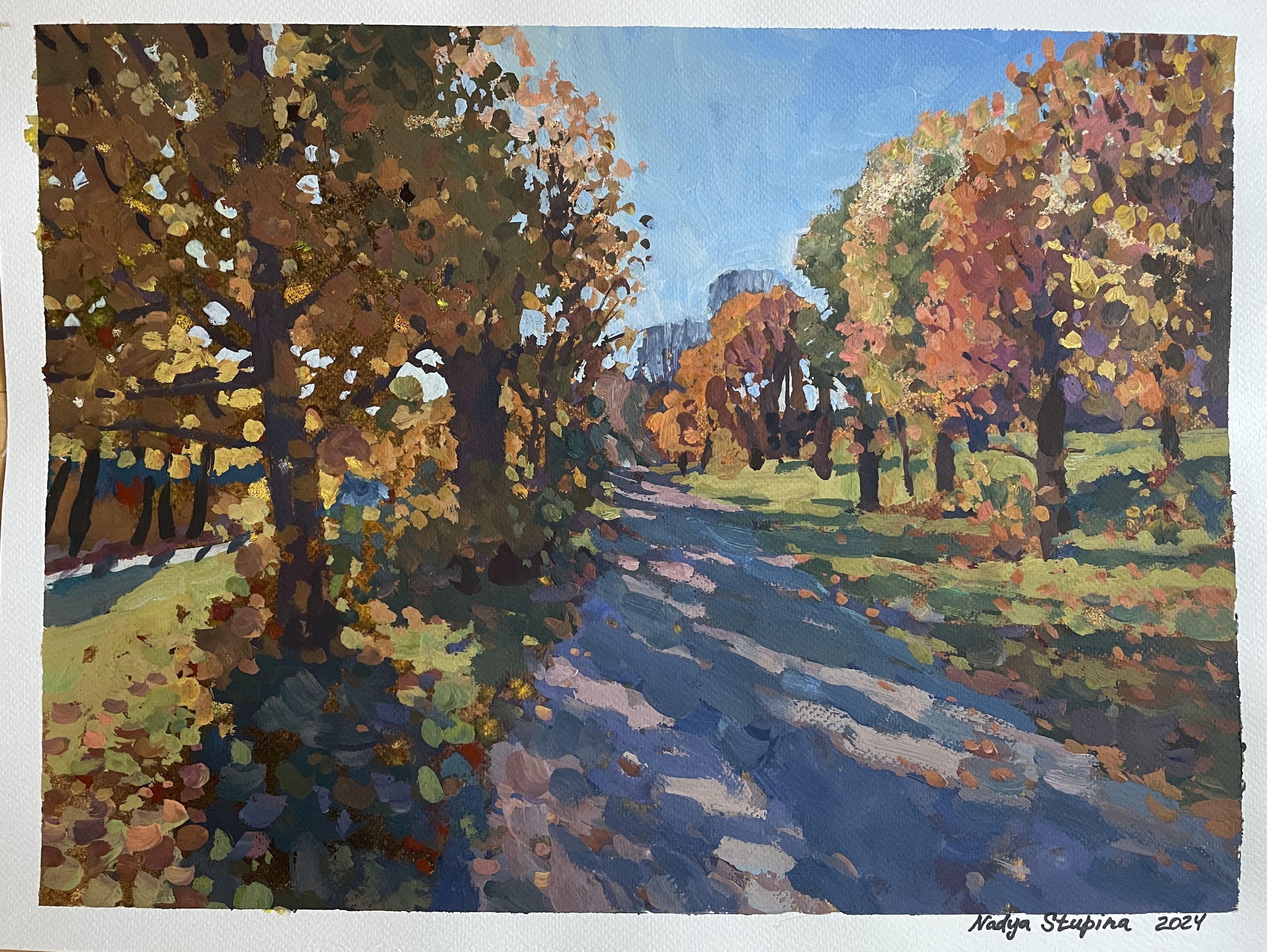 Nadezda Stupina, Shadows of the old alley 2 Nadezda Stupina, Shadows of the old alley 2