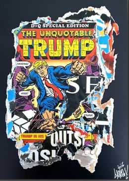 Painting, The unquotable Trump, Lasveguix