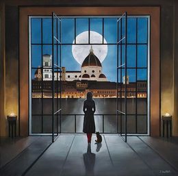Peinture, Nocturnes à Florence, Jacques Guillet