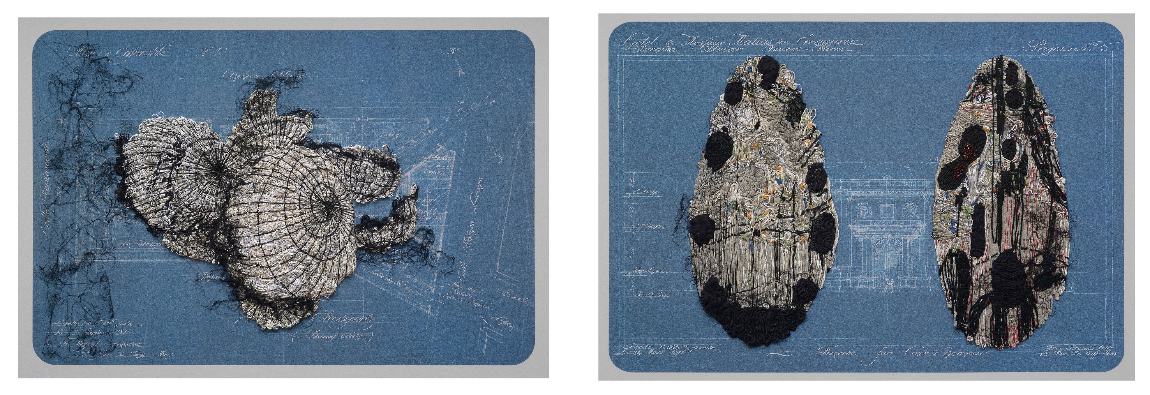 Ana Seggiaro, Untitled Diptych. From The Durero Series Ana Seggiaro, Untitled Diptych. From The Durero Series