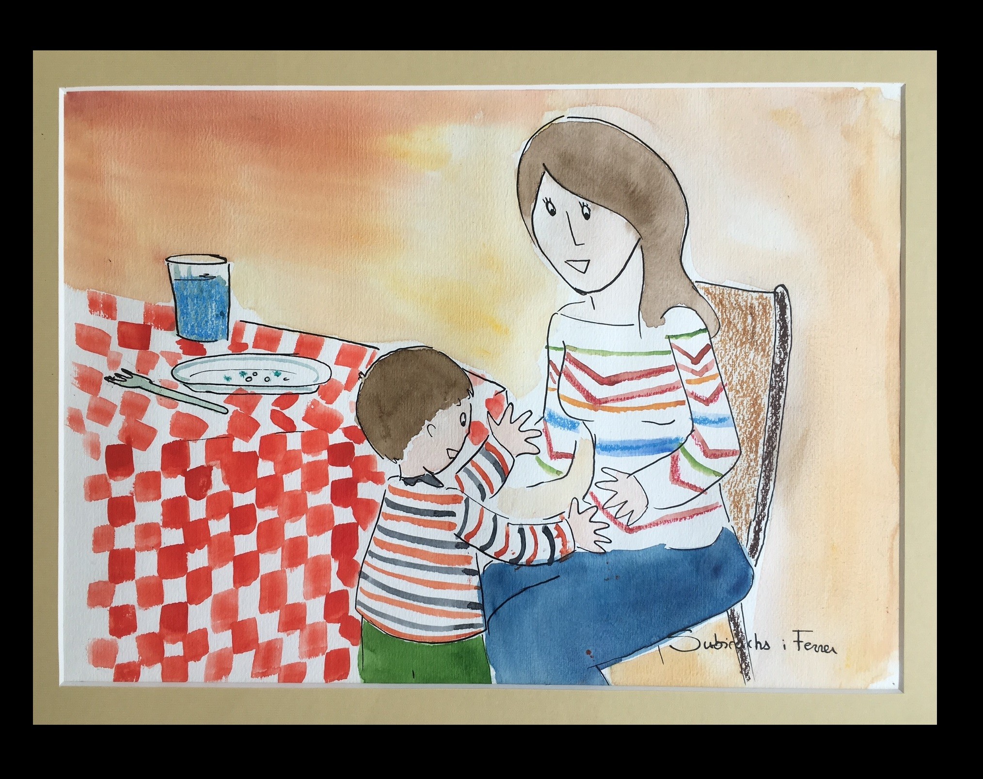 Maria Jose Subirachs, Merienda Maria Jose Subirachs, Merienda