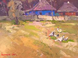 Painting, On a rest, Oksana Ivanyuk