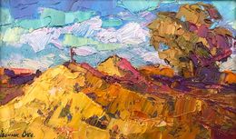 Painting, In field, Oksana Ivanyuk