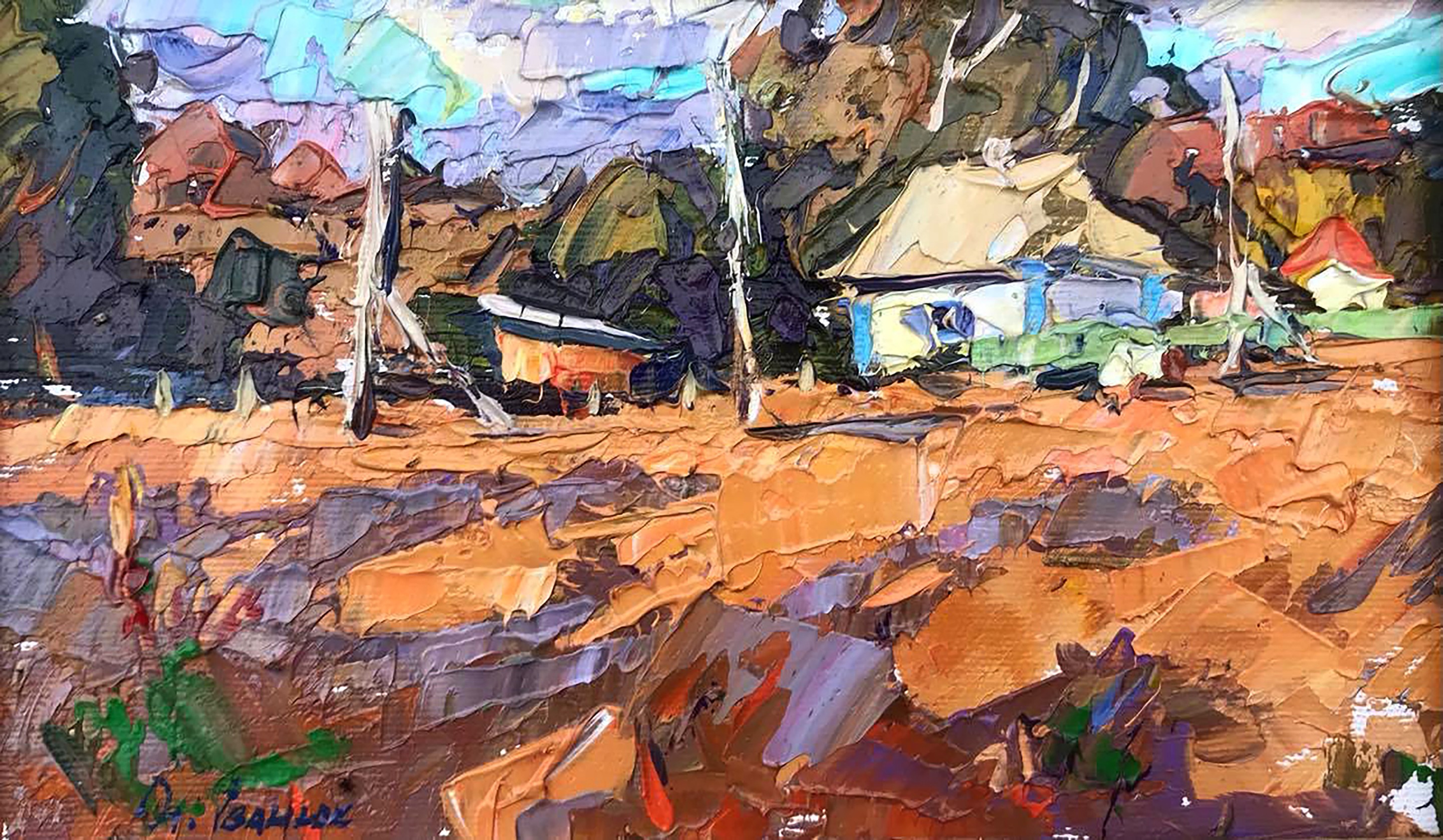 Ivanyuk Oleksiy, Overlooking the village Ivanyuk Oleksiy, Overlooking the village