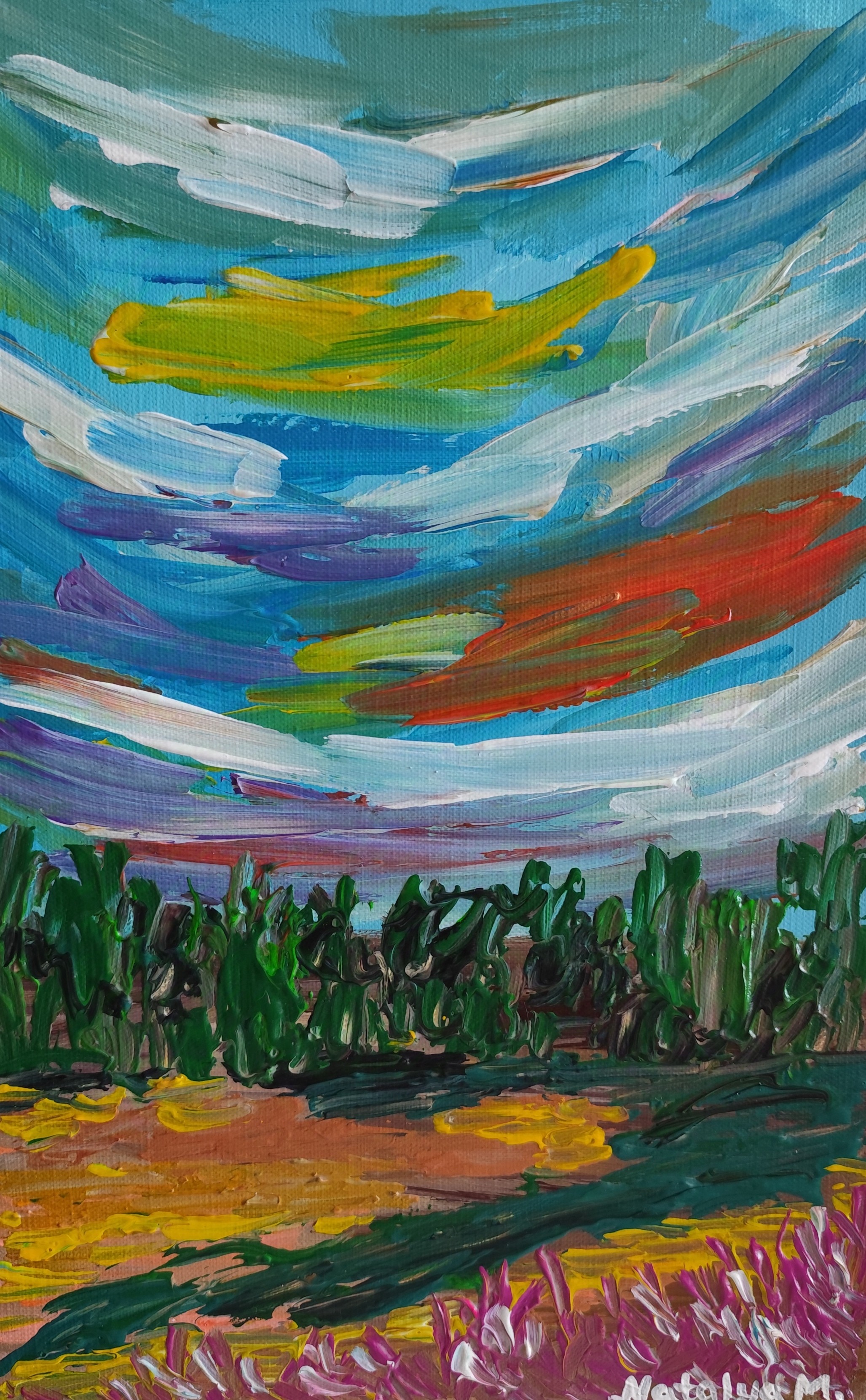 Natalya Mougenot, Spring colors Natalya Mougenot, Spring colors